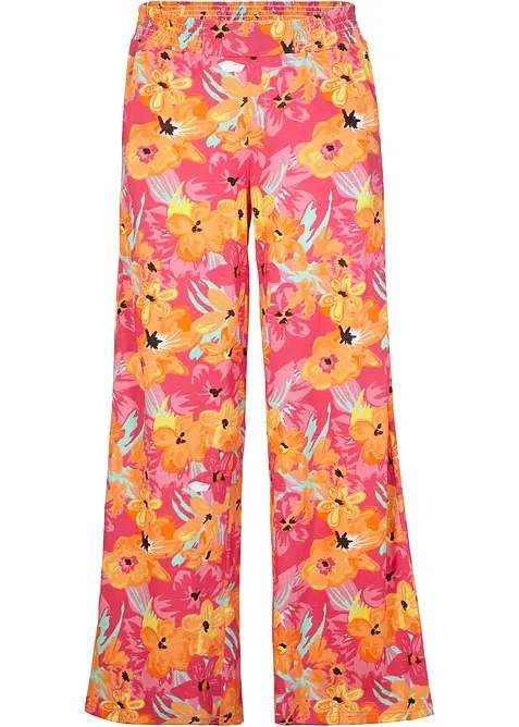 Žerzejové kalhoty Palazzo z měkké směsi s viskózou, bonprix