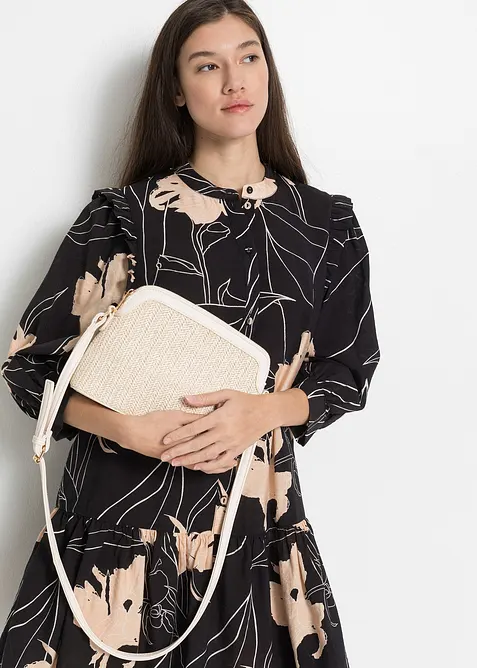 Kabelka ve slaměném vzhledu, bonprix