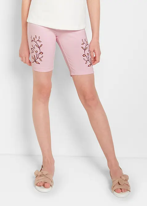 Krátké legíny s organickou bavlnou (2 ks v balení), bonprix