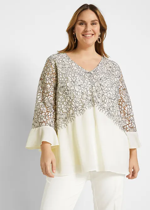 Krajkov&aacute; tunika, bonprix