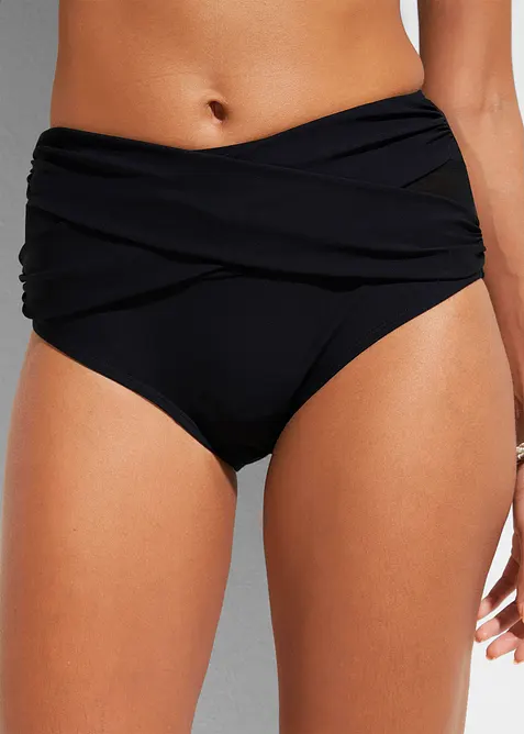 Stahovací bikinové kalhotky, lehký tvarující efekt, se zavinovacím vzhledem, bonprix