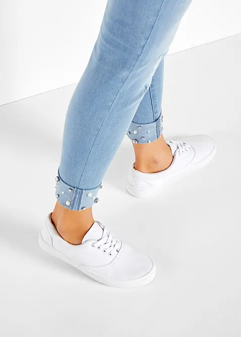 Tenisky z bavlněného plátna, bonprix