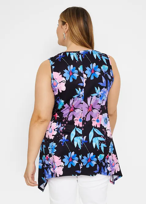 Dlouhé triko s cípy, bonprix