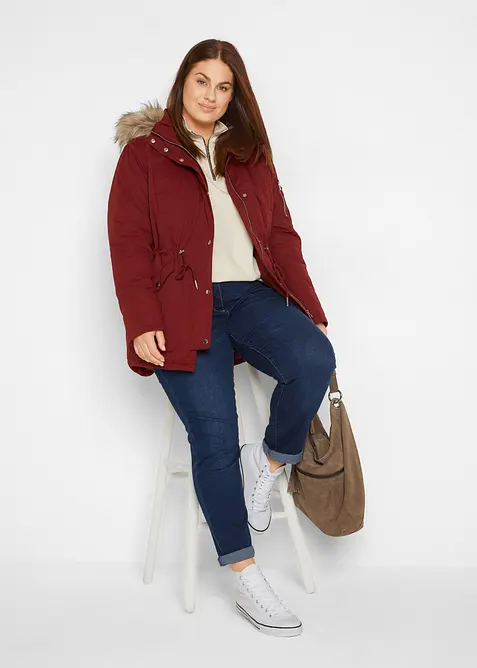 Hřejiv&aacute; parka s pod&scaron;&iacute;vkou, bonprix