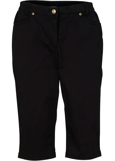 Strečov&eacute; bermudy s komfortn&iacute; pasovkou, bonprix