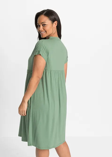 Tunikové šaty z měkké viskózové směsi, bonprix