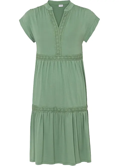 Tunikové šaty z měkké viskózové směsi, bonprix