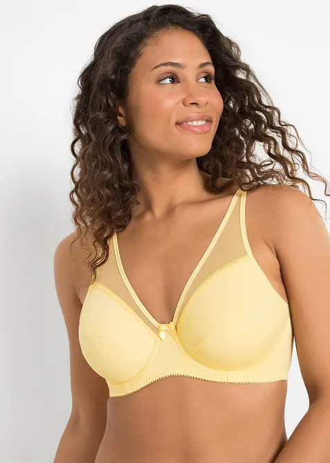 Podprsenka s kosticemi a s&iacute;ťovinou (2 ks v balen&iacute;), bonprix