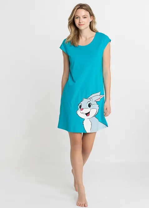 Krátká noční košile z čisté organické bavlny, bonprix