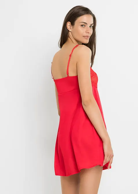 Negliž&eacute; s leskl&yacute;m efektem, bonprix