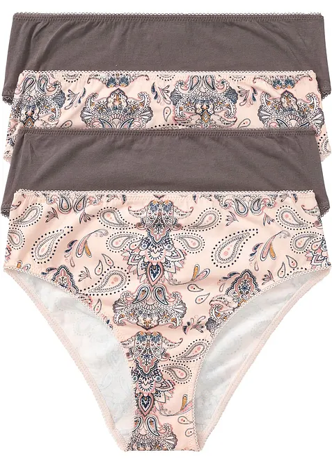 Maxikalhotky s pohodlnou bavlnou (4 ks v balen&iacute;), bonprix