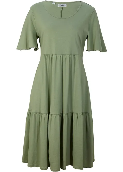 Žerzejové šaty z čisté bavlny, bonprix