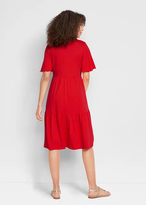 Žerzejové šaty z čisté bavlny, bonprix