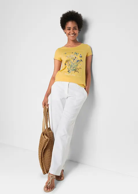 Bavlněné triko s potiskem, bonprix