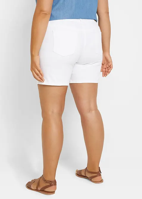 Džínové šortky Slim Fit, Mid Waist (2 ks v balení), bonprix