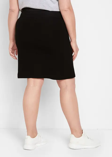 Žerzejová sukně s krátkými legínami, bonprix