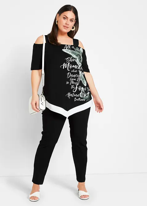 Strečov&eacute; kalhoty, bonprix