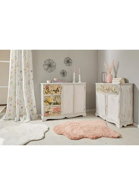 Závěs z mikrovlákna s recyklovaným polyesterem (1 ks v balení), bonprix