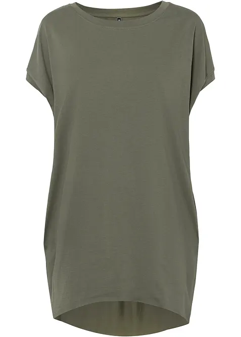 Dlouh&eacute; tričko z čist&eacute; bavlny, bonprix