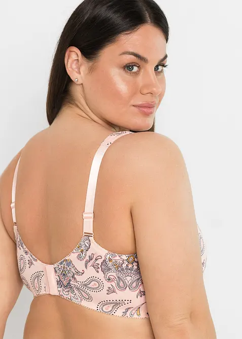 Podprsenka bez kostic (3 ks), s organickou bavlnou, bonprix