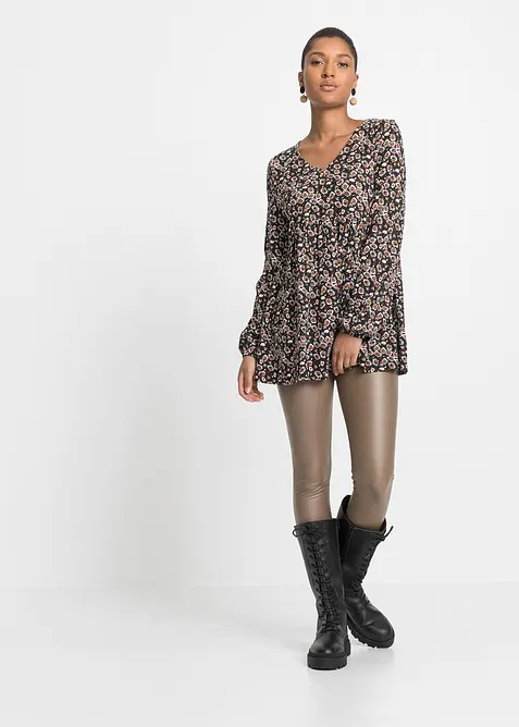 Úpletová halenka z udržitelné viskózy, bonprix