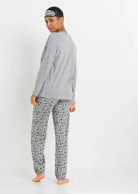 Pyžamo s maskou na spaní, bonprix