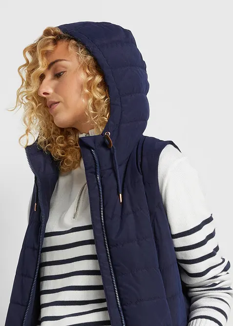 Dlouh&aacute; pro&scaron;&iacute;van&aacute; vesta, bonprix