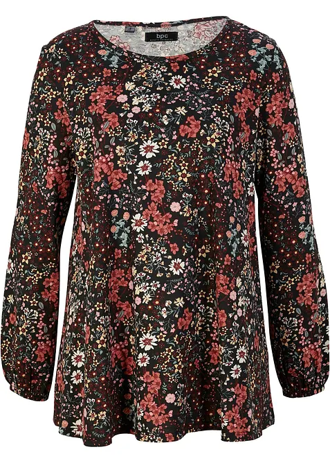 Poti&scaron;těn&aacute; tričkov&aacute; tunika z bavlny, bonprix