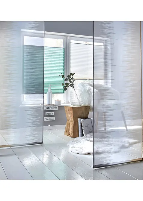 Japonská stěna s potiskem, s recyklovaným polyesterem (2 ks v balení), bonprix