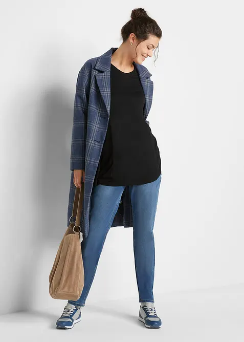 Triko s dlouh&yacute;m ruk&aacute;vem, z měkk&eacute; visk&oacute;zy, bonprix