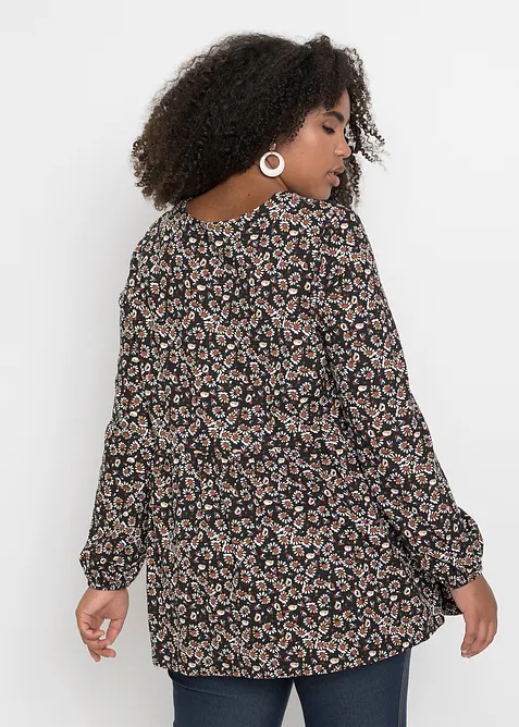 Úpletová halenka z udržitelné viskózy, bonprix