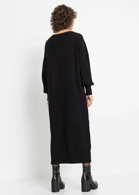 Oversize pleten&eacute; &scaron;aty v d&eacute;lce midi, bonprix