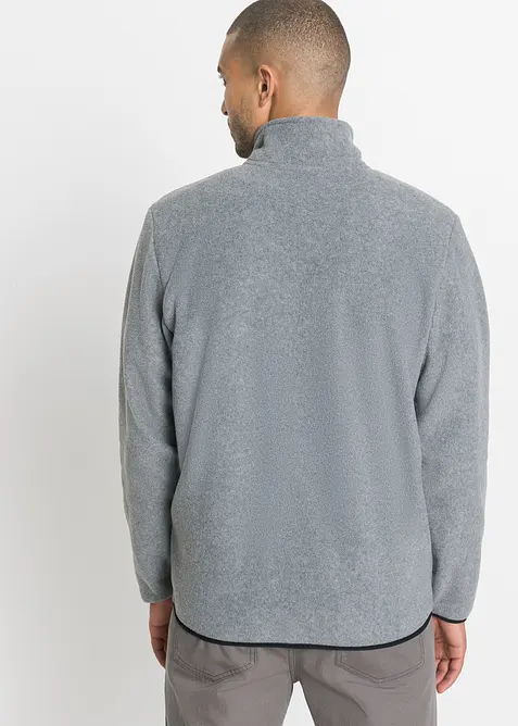 Fl&iacute;sov&aacute; mikina na zap&iacute;n&aacute;n&iacute; (2 ks v balen&iacute;), bonprix