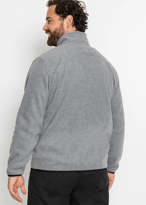 Fl&iacute;sov&aacute; mikina na zap&iacute;n&aacute;n&iacute; (2 ks v balen&iacute;), bonprix