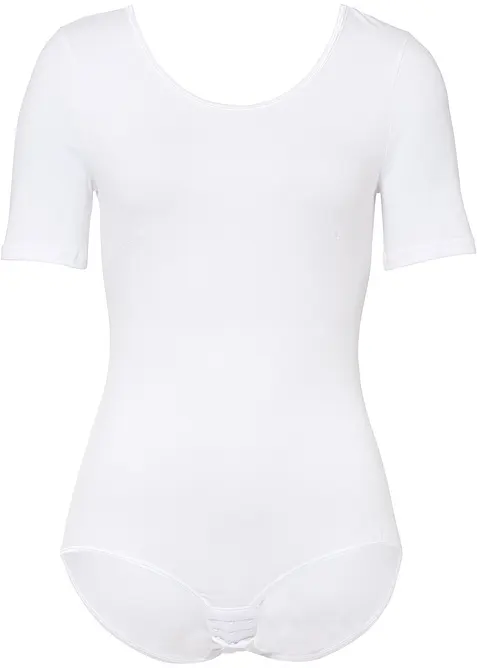 Body s polovičn&iacute;m ruk&aacute;vem a bavlnou, bonprix