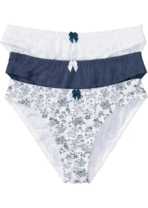 Kalhotky (3 ks) s bavlnou, bonprix