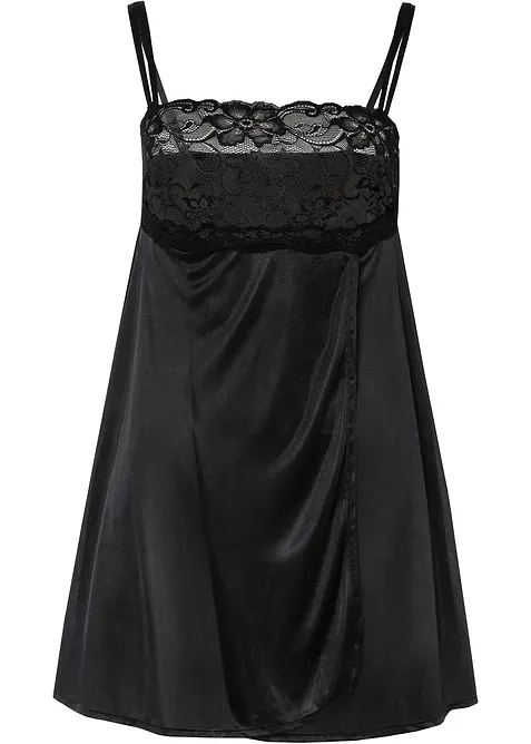 Negliž&eacute; s leskl&yacute;m efektem, bonprix