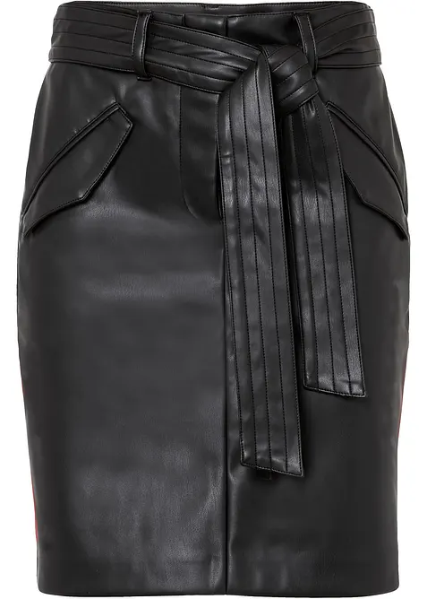 Sukně z uměl&eacute; kůže, bonprix