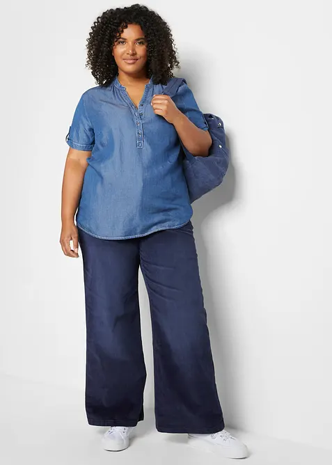 Strečov&eacute; man&scaron;estrov&eacute; kalhoty, &scaron;irok&eacute;, bonprix