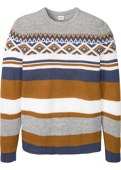 Svetr s norským vzorem, bonprix