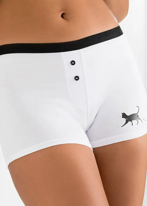 D&aacute;msk&eacute; boxerky  (4 ks v balen&iacute;), bonprix