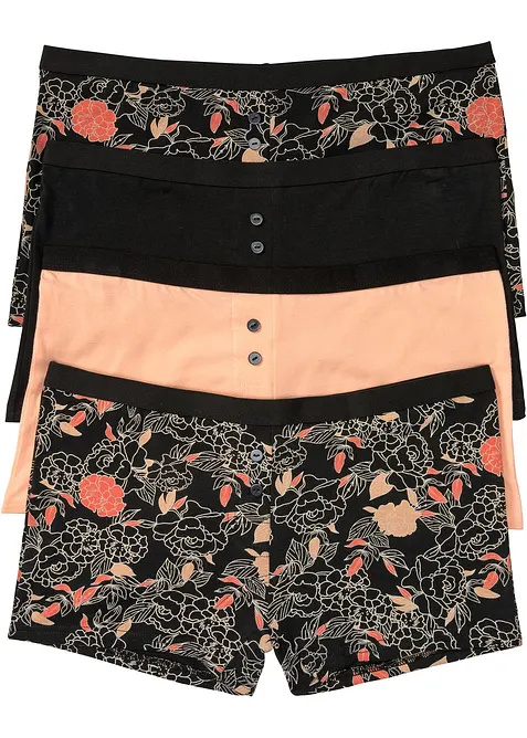 Dámské boxerky (4 ks v balení), bonprix