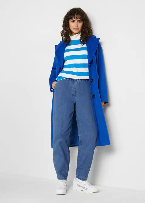 Mom džíny, High Waist, pohodlný pas, bonprix