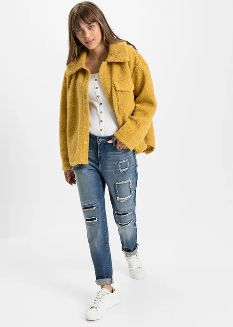 Boyfriend džíny, Mid Waist, bonprix