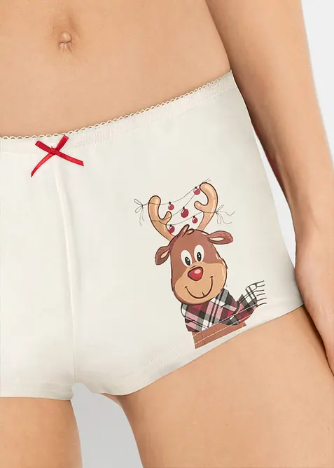 Vysok&eacute; francouzsk&eacute; kalhotky (4 ks v balen&iacute;), bonprix