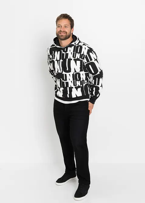 Mikina s kapuc&iacute;, z organick&eacute; bavlny, bonprix