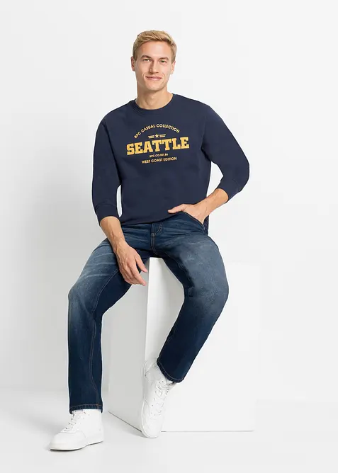 Mikina z čist&eacute; organick&eacute; bavlny (2 ks v balen&iacute;), bonprix