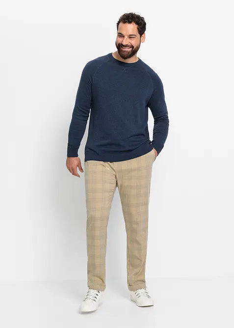 Svetr z jemné pleteniny z čisté bavlny (2 ks v balení), bonprix