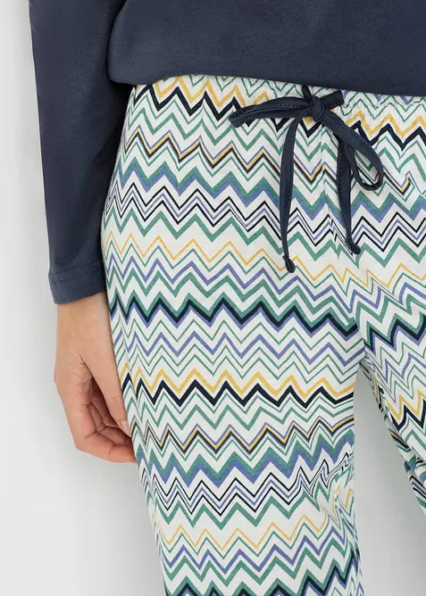 Pyžamo z čist&eacute; bavlny, bonprix