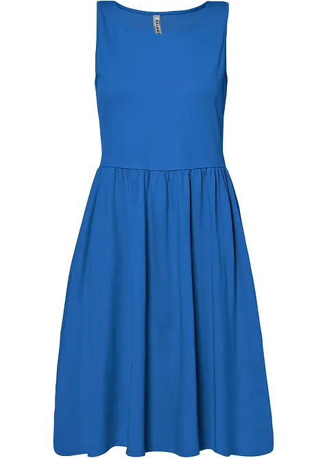 Úpletové šaty s kapsami, z čisté bavlny, bonprix